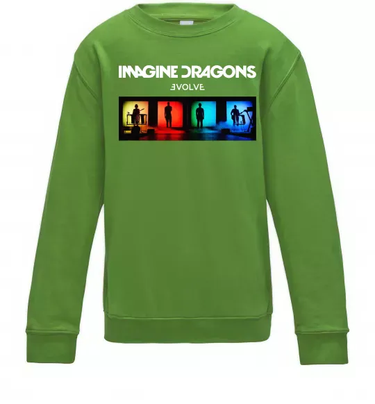 Дитячий світшот Imagine Dragons Evolve Лаймовий фото