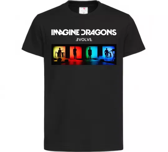Детская футболка Imagine Dragons Evolve Черный фото