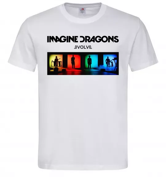 Мужская футболка Imagine Dragons Evolve Белый фото