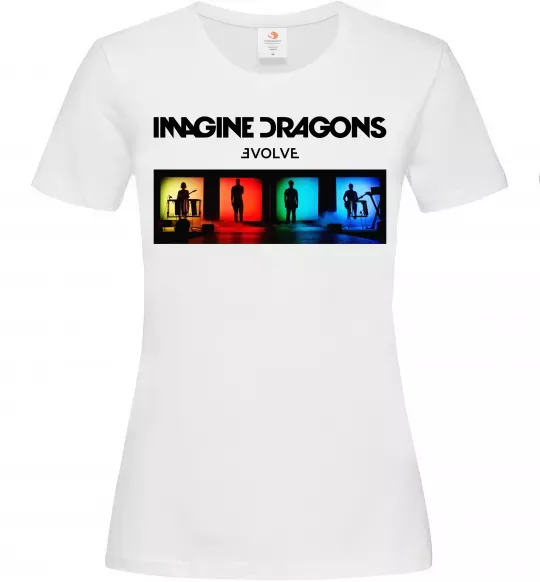 Женская футболка Imagine Dragons Evolve Белый фото