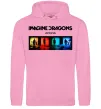 Жіноча толстовка (худі) Imagine Dragons Evolve Рожевий фото