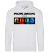 Женская толстовка (худи) Imagine Dragons Evolve Серый меланж фото