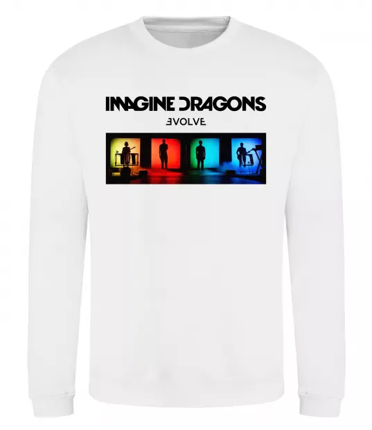 Світшот Imagine Dragons Evolve Білий фото