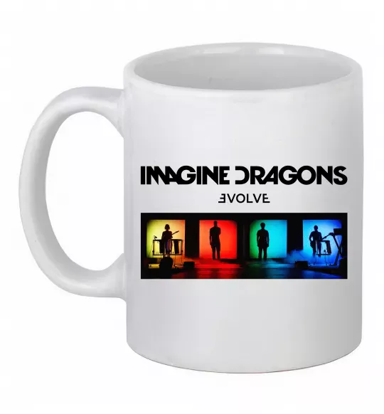 Чашка керамічна Imagine Dragons Evolve Білий фото