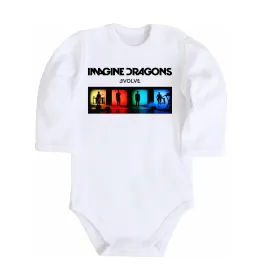 Дитячий бодік Imagine Dragons Evolve Білий фото