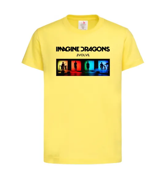 Детская футболка Imagine Dragons Evolve Лимонный фото