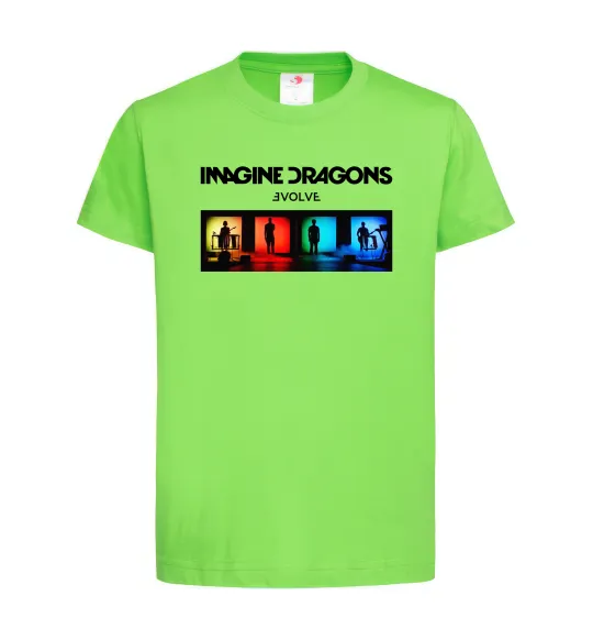 Детская футболка Imagine Dragons Evolve Лаймовый фото