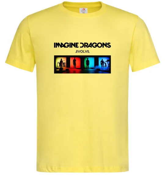 Чоловіча футболка Imagine Dragons Evolve Лимонний фото