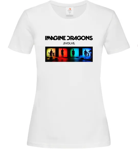 Женская футболка Imagine Dragons Evolve Белый фото
