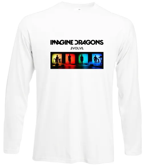 Лонгслив Imagine Dragons Evolve Белый фото