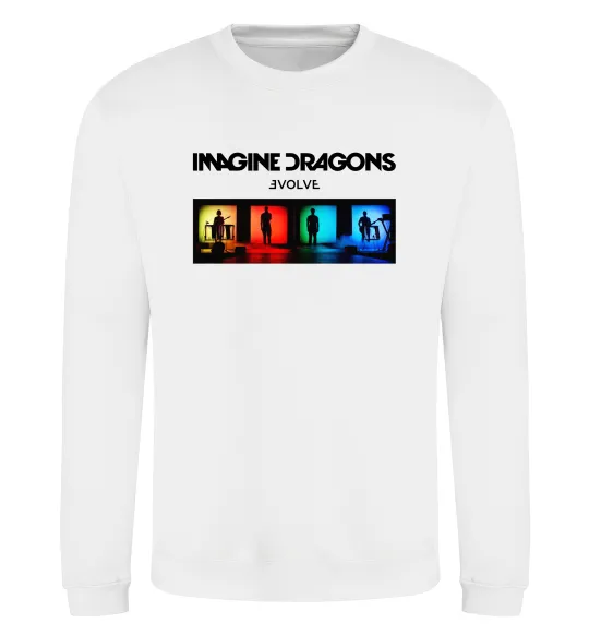 Свитшот Imagine Dragons Evolve Белый фото