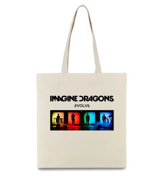 Эко-сумка Imagine Dragons Evolve Бежевый фото