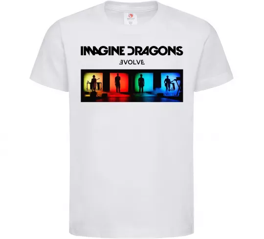 Детская футболка Imagine Dragons Evolve Белый фото