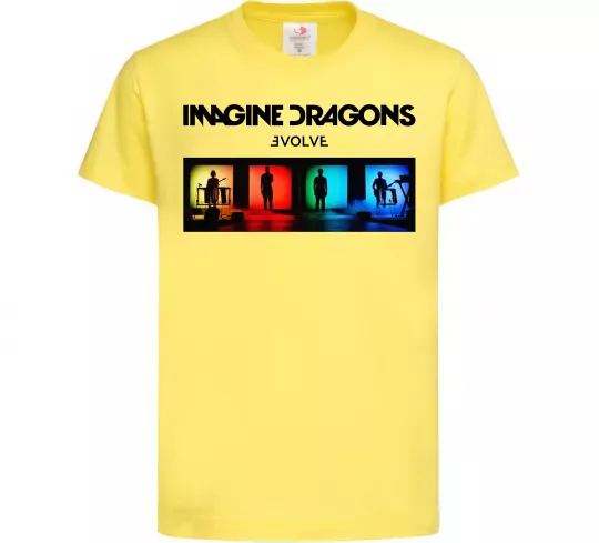 Детская футболка Imagine Dragons Evolve Лимонный фото