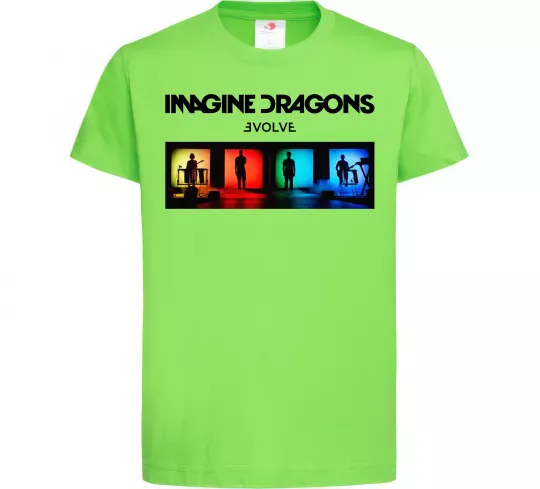 Детская футболка Imagine Dragons Evolve Лаймовый фото