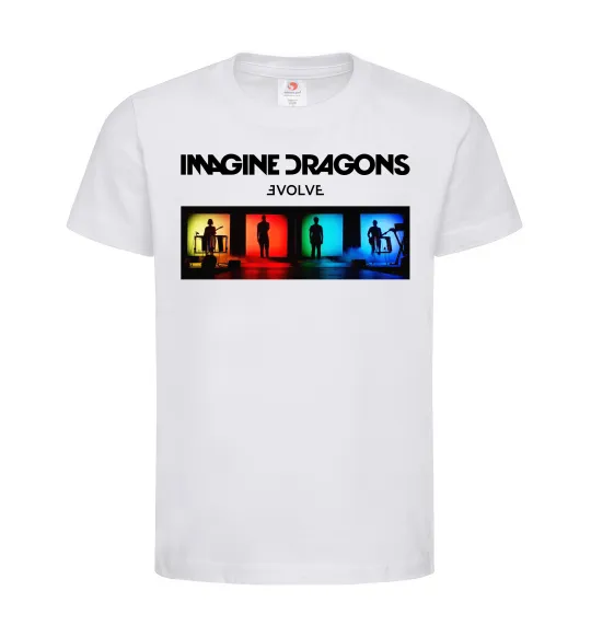 Дитяча футболка Imagine Dragons Evolve Білий фото