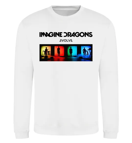 Свитшот Imagine Dragons Evolve Белый фото