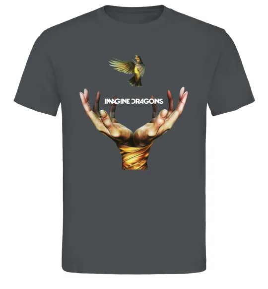 Мужская футболка Imagine Dragons птах Графит фото