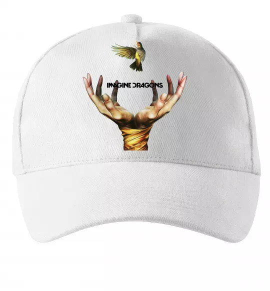 Кепка Imagine Dragons птах Белый фото