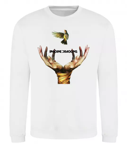 Свитшот Imagine Dragons птах Белый фото