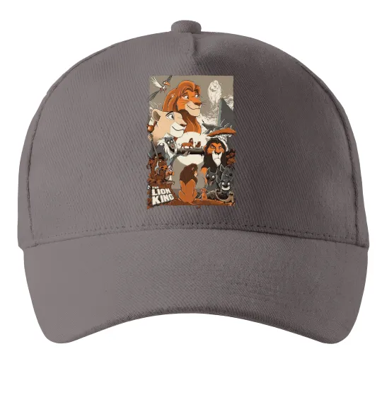 Кепка The Lion king Серый фото