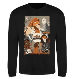 Світшот The Lion king Чорний фото