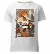 Мужская премиум футболка The Lion king Белый фото
