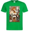 Мужская футболка The Lion king Зеленый фото