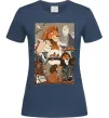 Жіноча футболка The Lion king Темно-синій фото
