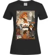 Жіноча футболка The Lion king Чорний фото