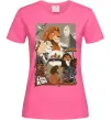 Жіноча футболка The Lion king Яскраво-рожевий фото