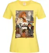 Жіноча футболка The Lion king Лимонний фото