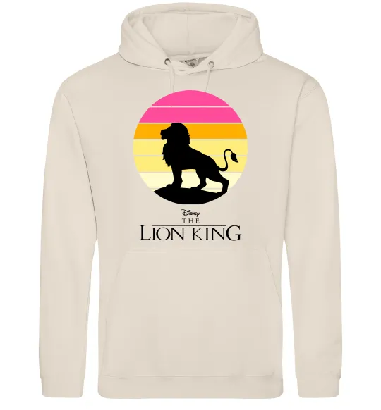 Женская толстовка (худи) Lion king sunset Таш фото