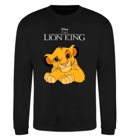 Світшот The Lion king Simba Чорний фото
