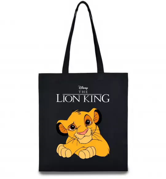 Эко-сумка The Lion king Simba Черный фото