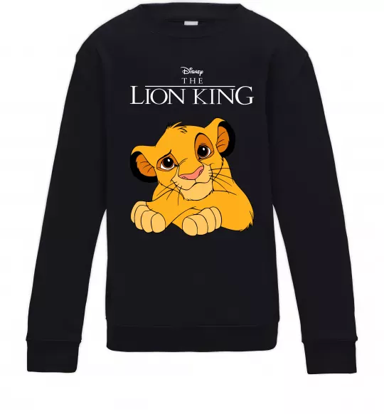 Дитячий світшот The Lion king Simba Чорний фото