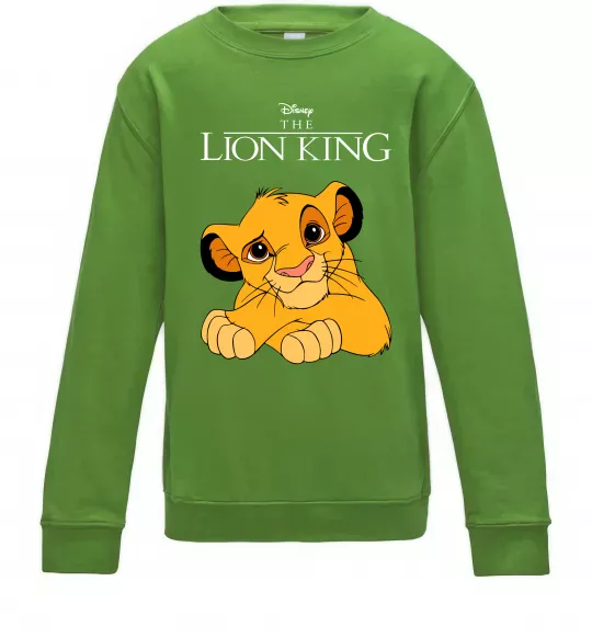 Дитячий світшот The Lion king Simba Лаймовий фото