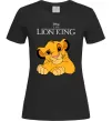 Жіноча футболка The Lion king Simba Чорний фото