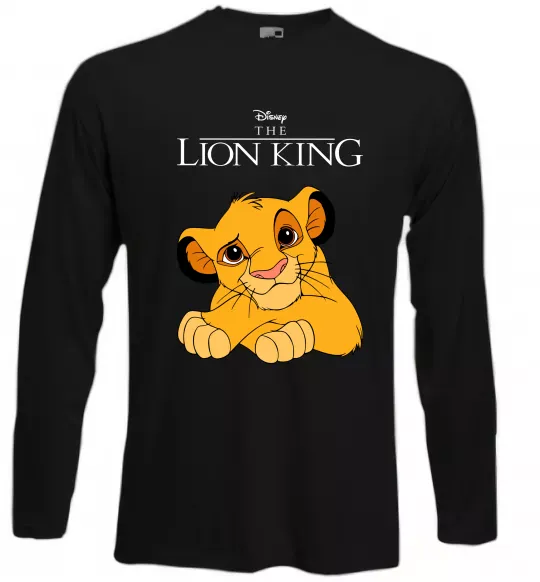 Лонгслів The Lion king Simba Чорний фото