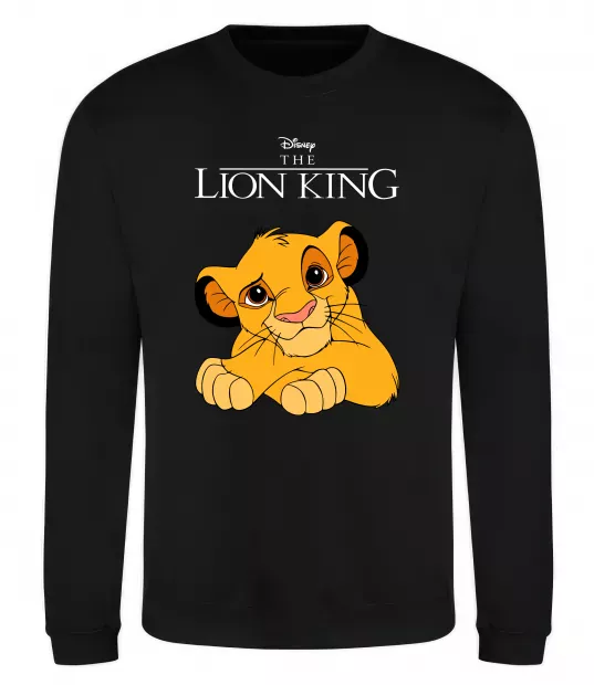 Свитшот The Lion king Simba Черный фото