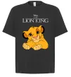 Футболка Оверсайз The Lion king Simba Черный фото