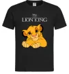 Мужская футболка The Lion king Simba Черный фото