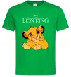 Мужская футболка The Lion king Simba Зеленый фото