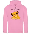 Чоловіча толстовка (худі) The Lion king Simba Рожевий фото