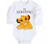 Дитячий бодік The Lion king Simba Білий фото