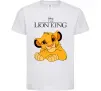 Дитяча футболка The Lion king Simba Білий фото