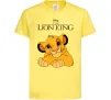 Дитяча футболка The Lion king Simba Лимонний фото