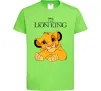 Дитяча футболка The Lion king Simba Лаймовий фото