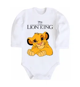 Детский боди The Lion king Simba Белый фото