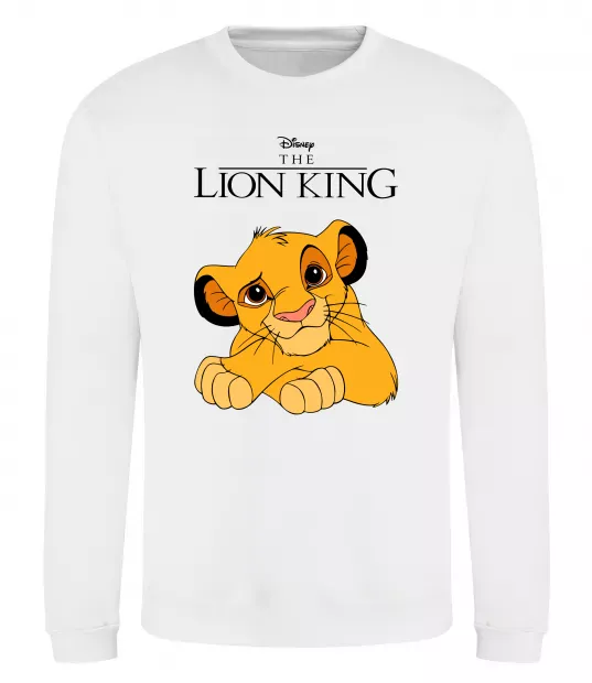 Свитшот The Lion king Simba Белый фото